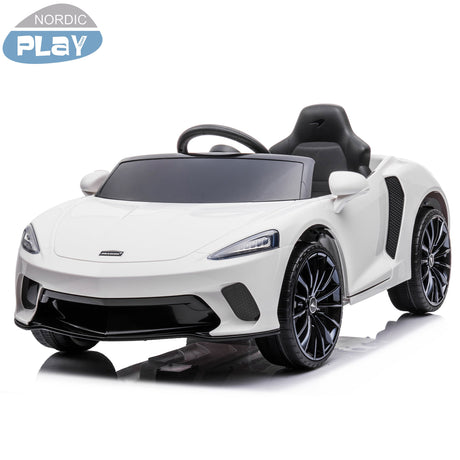 Sähköauto McLaren GT 12V4,5AH, EVA - renkaat, BT, Valkoinen NORDIC PLAY - KarelianStore