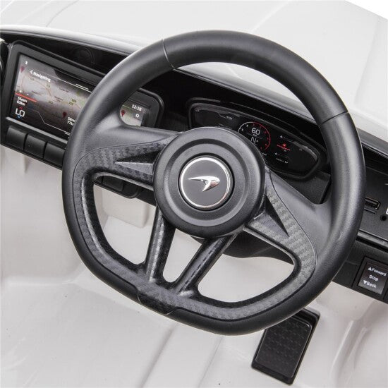 Sähköauto McLaren GT 12V4,5AH, EVA - renkaat, BT, Valkoinen NORDIC PLAY - KarelianStore