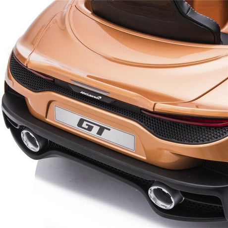 Sähköauto McLaren GT 12V4,5AH, EVA - renkaat, nahkaistuin, BT, spraymaalattua kuparia NORDIC PLAY - KarelianStore