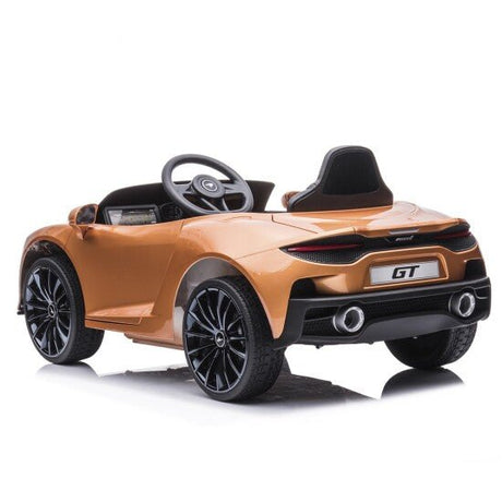 Sähköauto McLaren GT 12V4,5AH, EVA - renkaat, nahkaistuin, BT, spraymaalattua kuparia NORDIC PLAY - KarelianStore