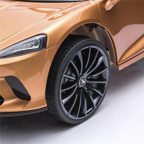 Sähköauto McLaren GT 12V4,5AH, EVA - renkaat, nahkaistuin, BT, spraymaalattua kuparia NORDIC PLAY - KarelianStore