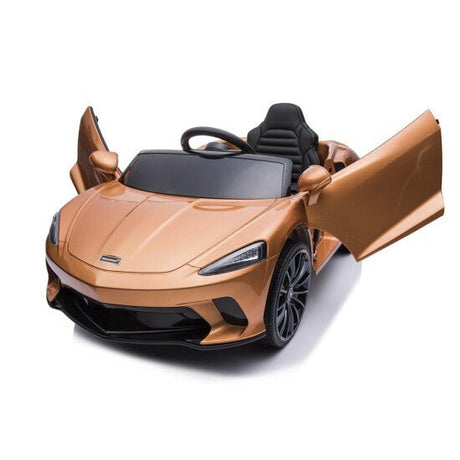 Sähköauto McLaren GT 12V4,5AH, EVA - renkaat, nahkaistuin, BT, spraymaalattua kuparia NORDIC PLAY - KarelianStore