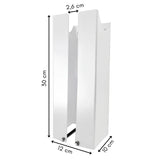 Sähköauton laturin teline 30 cm Valkoinen - KarelianStore