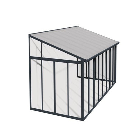 Sanremo viherhuone 3 x 5,46 m, harmaa Palram - Canopia - KarelianStore