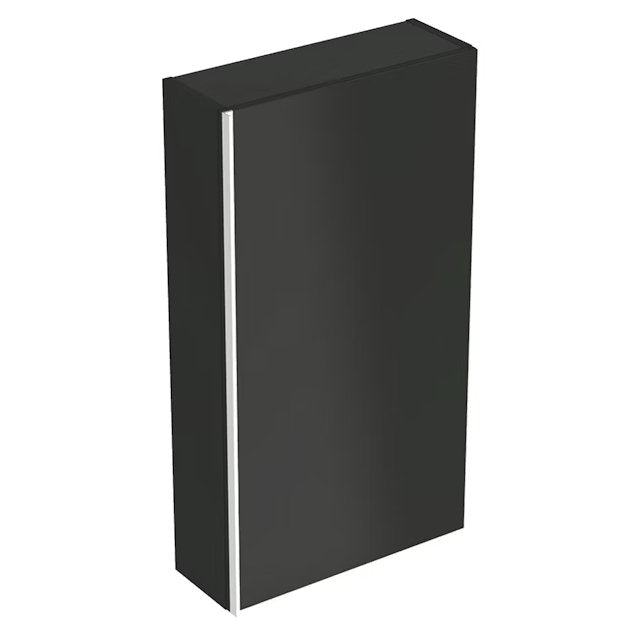 Seinäkaappi Geberit Acanto 450x820x174 mm Musta - KarelianStore