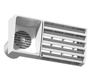 Seinäpuhalluslaatikko Vallox Vario Out/In R/L Valkoinen - KarelianStore