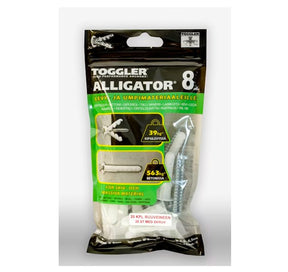 Seinätulppa Toggler Alligator 8 mm AF8-20 Ruuveilla 20 kpl - KarelianStore