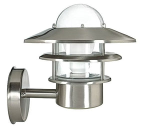 Seinävalaisin AIram Käpylä IP44 E27 GLC RST - KarelianStore