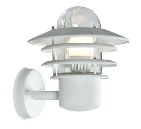 Seinävalaisin AIram Käpylä IP44 E27 GLC Valkoinen - KarelianStore