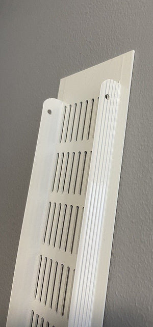 Siirtoilmasäleikkö Fresh 500X80 mm Alumiini - KarelianStore