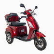 Silverfox 2.0, Metallic Red 1.2kWh litium akku ja 3A laturi - KarelianStore