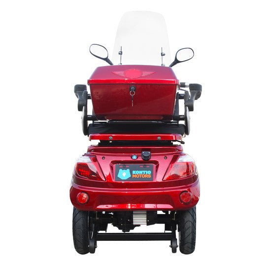 Silverfox 2.0, Metallic Red 2.4kWh litium akku ja 5A laturi - KarelianStore