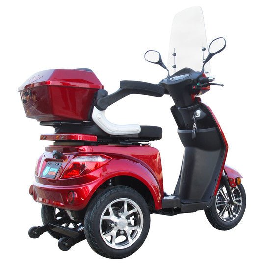 Silverfox 2.0, Metallic Red 2.4kWh litium akku ja 5A laturi - KarelianStore