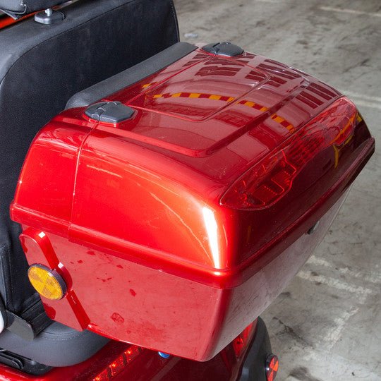 Silverfox Four 2.0, metallic red 2.4kWh litium akku ja 5A laturi - KarelianStore
