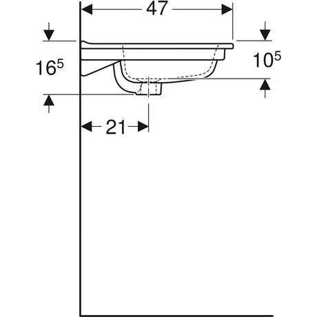 Tasoallas IDO Elegant 16432 Kahdella Hanareiällä 1210x470x165 mm - KarelianStore
