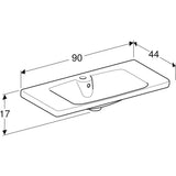 Tasoallas IDO Glow 11127 900x440x170 mm - KarelianStore