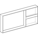 Tasopeili Geberit Citterio 1334x584x140 mm Tammi Harmaanruskea - KarelianStore