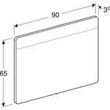 Tasopeili Geberit Option 900x650 mm - KarelianStore