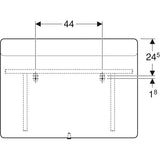 Tasopeili Geberit Option 900x650 mm - KarelianStore