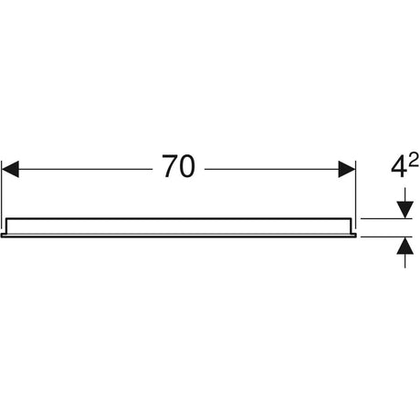 Tasopeili Geberit Option Basic 700x650 mm - KarelianStore
