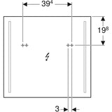 Tasopeili Geberit Option Basic 700x650 mm - KarelianStore