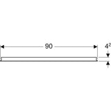 Tasopeili Geberit Option Basic 900x650 mm - KarelianStore