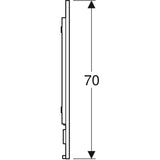 Tasopeili Geberit Option Plus 400x700 mm - KarelianStore