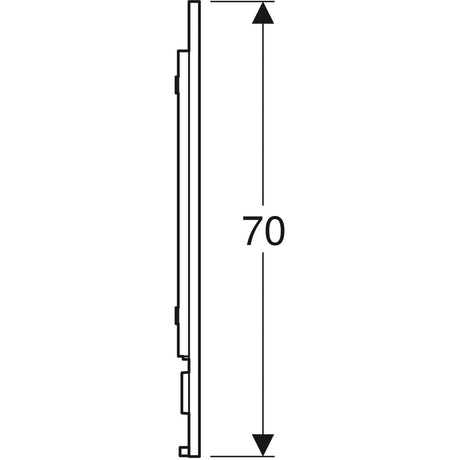 Tasopeili Geberit Option Plus 400x700 mm - KarelianStore