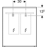 Tasopeili Geberit Option Plus 600x700 mm - KarelianStore