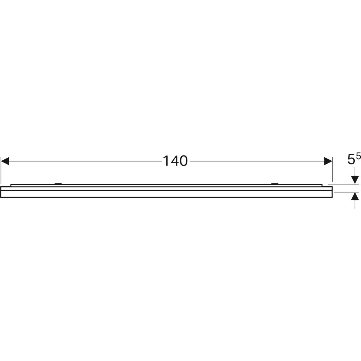 Tasopeili Geberit Xeno2 1400x710 mm - KarelianStore