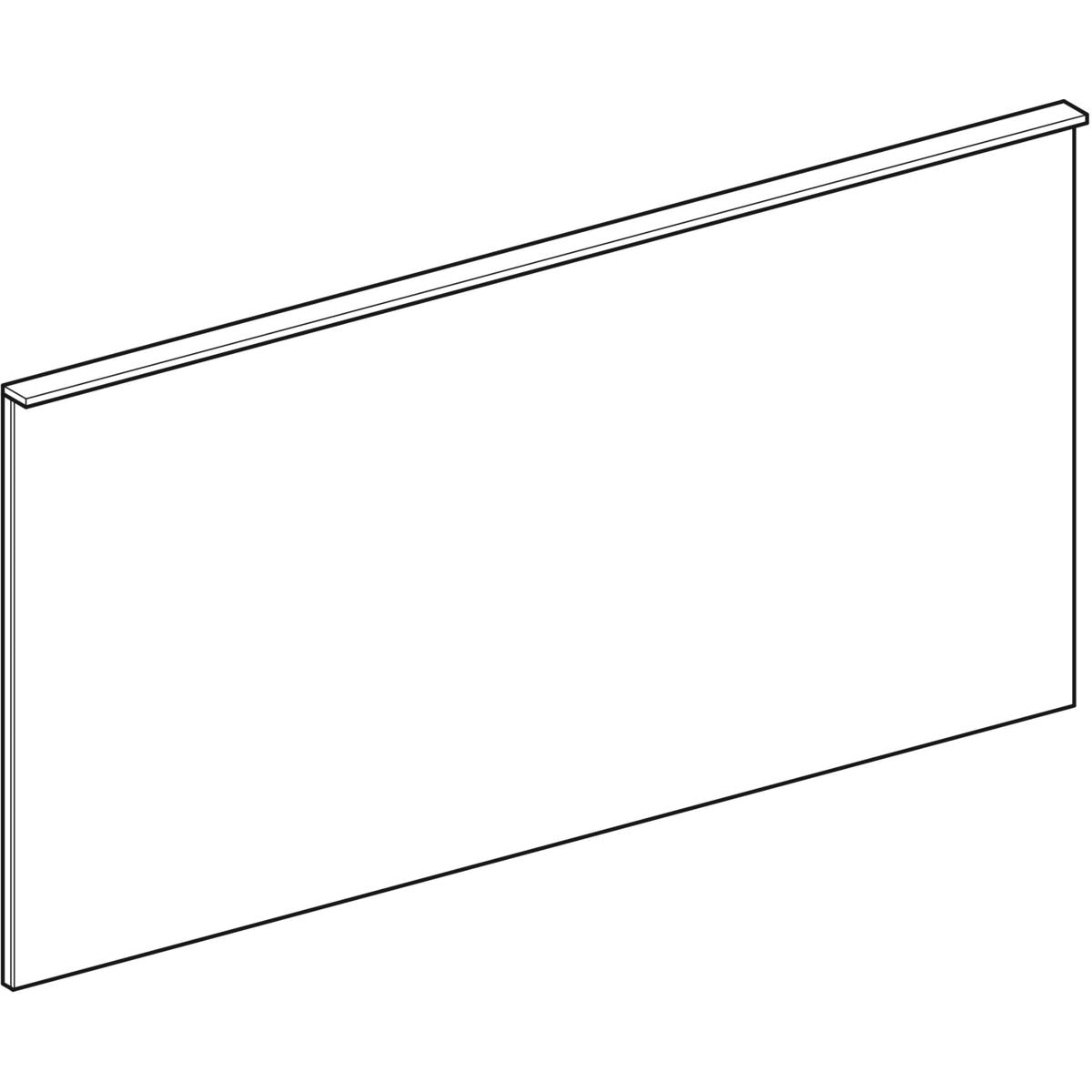 Tasopeili Geberit Xeno2 1400x710 mm - KarelianStore