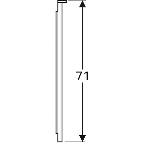 Tasopeili Geberit Xeno2 1400x710 mm - KarelianStore