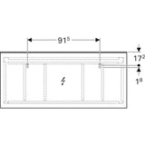 Tasopeili Geberit Xeno2 1600x710 mm - KarelianStore