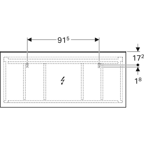 Tasopeili Geberit Xeno2 1600x710 mm - KarelianStore