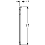 Tasopeili Geberit Xeno2 900x710 mm - KarelianStore