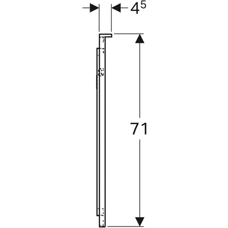 Tasopeili Geberit Xeno2 900x710 mm - KarelianStore