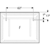 Tasopeili Geberit Xeno2 900x710 mm - KarelianStore