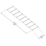 Terassikatoksen verhosetin jatko - osa Stockholm, koko 3.4 x 2.9 m Palram - Canopia - KarelianStore