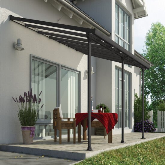 Terassikatos Feria 12,5 m2, harmaa Palram - Canopia - KarelianStore