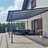 Terassikatos Feria 16,1 m2, harmaa Palram - Canopia - KarelianStore