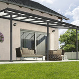 Terassikatos Feria 16,1 m2, harmaa Palram - Canopia - KarelianStore