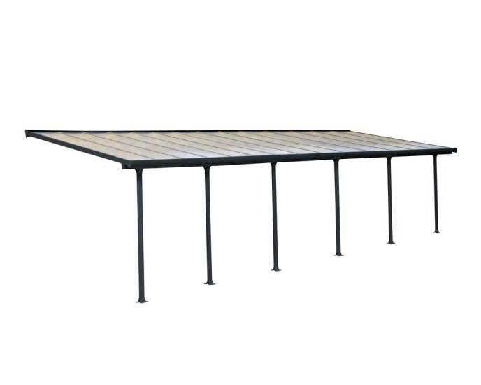 Terassikatos Feria 25,0 m2, antrasiitti Palram - Canopia - KarelianStore