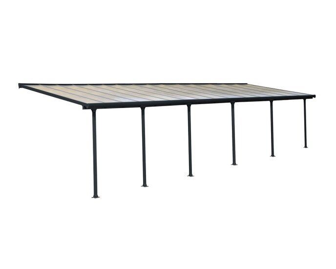 Terassikatos Feria 28,5 m2, antrasiitti Palram - Canopia - KarelianStore