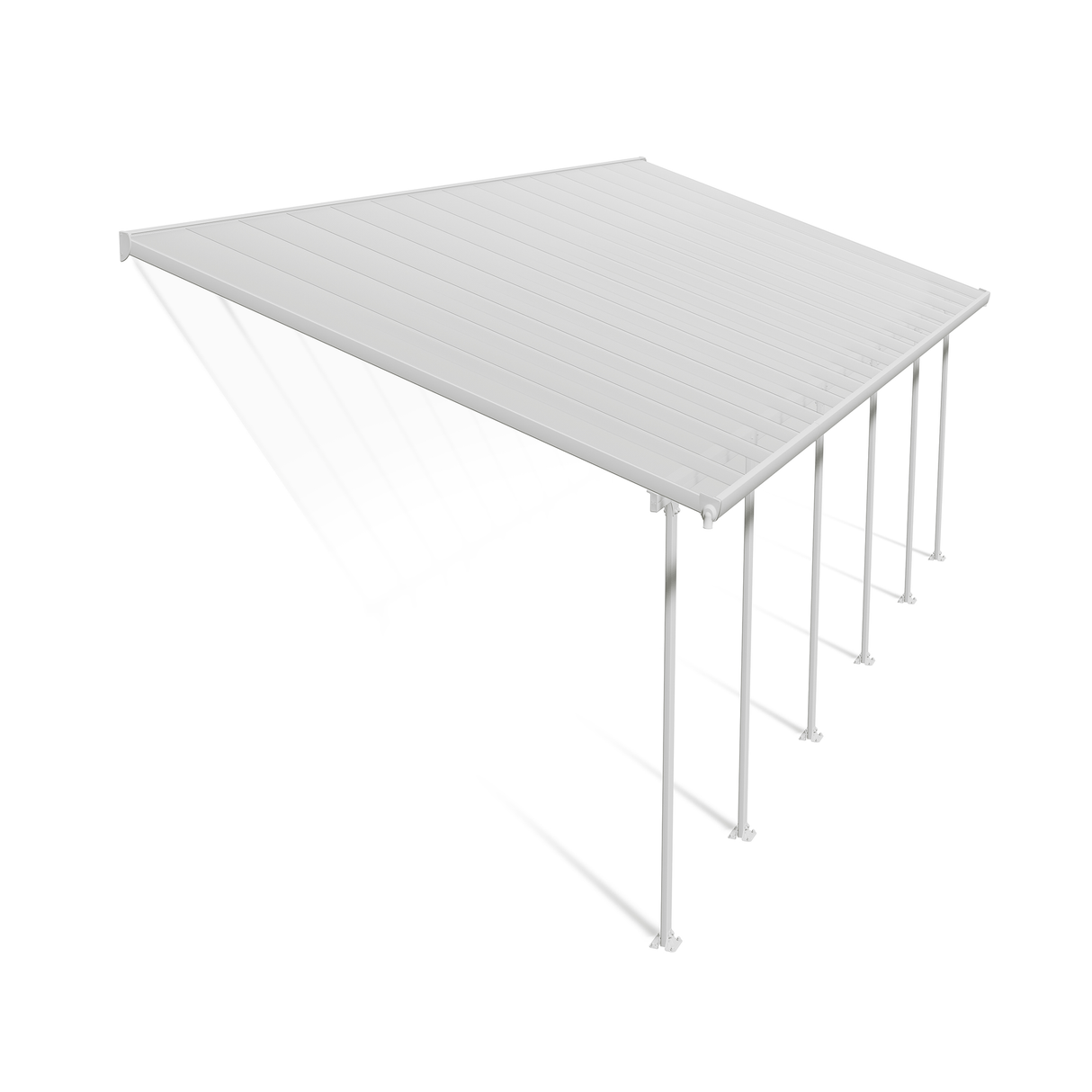 Terassikatos Feria 4 x 10,31 m, valkoinen Palram - Canopia - KarelianStore