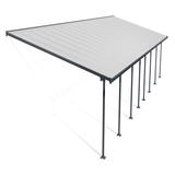Terassikatos Feria 4 x 12,12 m, antrasiitti Palram - Canopia - KarelianStore