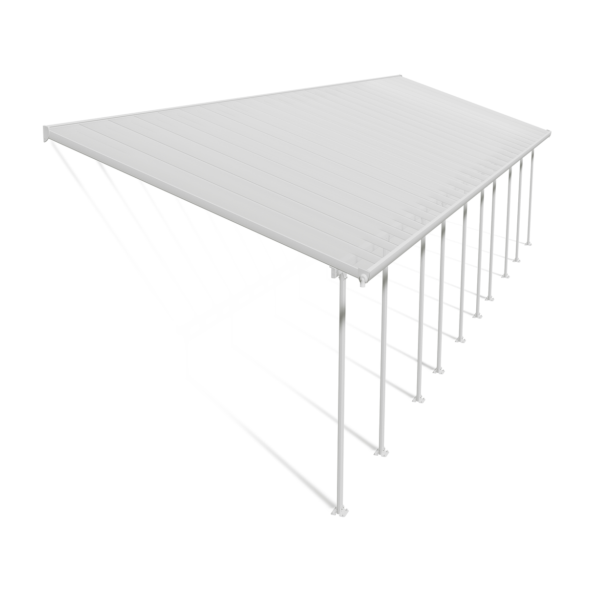 Terassikatos Feria 4 x 14,56 m, valkoinen Palram - Canopia - KarelianStore