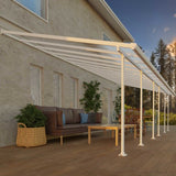 Terassikatos Feria 4 x 8,50 m, valkoinen Palram - Canopia - KarelianStore