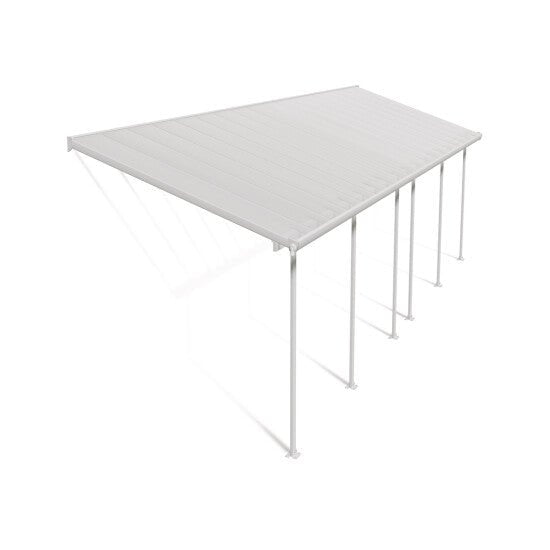 Terassikatos - set Feria 28,5 m2, valkoinen Palram - Canopia - KarelianStore