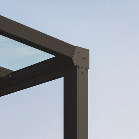 Terassikatos Stockholm 3.4 x 3.7 m, antrasiitti Palram - Canopia - KarelianStore