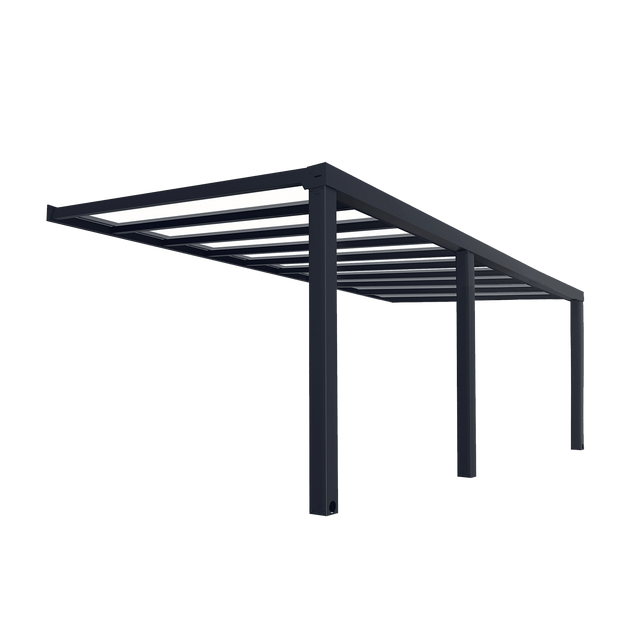 Terassikatos Stockholm 3.4 x 6.6 m, antrasiitti Palram - Canopia - KarelianStore